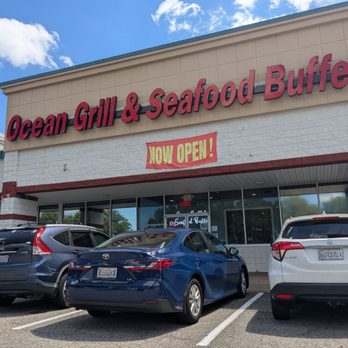 Ocean Grill & Seafood Buffet - Entrance - Bubble Tea Near Me - Virginia Beach, Virginia