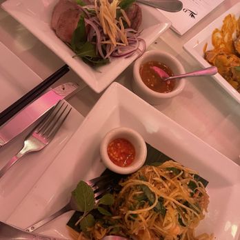 Duc's Bistro - Papaya salad with shrimp. Foie Gras - French Near Me - Honolulu, Hawaii Duc's Bistro - Papaya salad with shrimp. Foie Gras - French Near Me - Honolulu, Hawaii