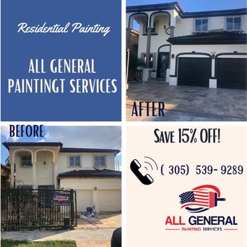 All General Painting Service - Residential exterior painting. - Painters Near Me - Miami, Florida All General Painting Service - Residential exterior painting. - Painters Near Me - Miami, Florida