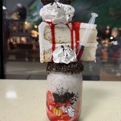 The Crazy Mason Milkshake Bar - Halloween themed shake