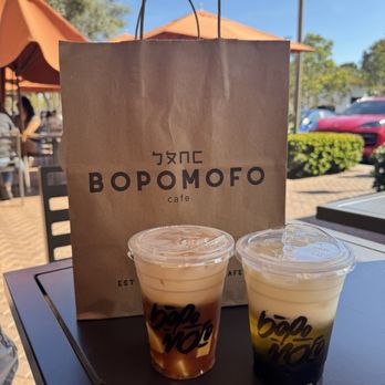 Bopomofo Cafe - assam milk tea & jasmine milk tea - Cafes Near Me - Irvine, California