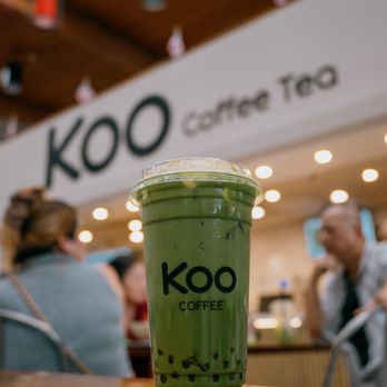 Koo Coffee Tea - Banana Matcha with boba! - Coffee & Tea Near Me - Westminster, California Koo Coffee Tea - Banana Matcha with boba! - Coffee & Tea Near Me - Westminster, California