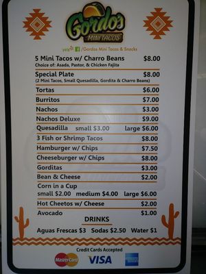Menu photo 7 Gordos Mini Tacos & Snacks San Antonio, TX