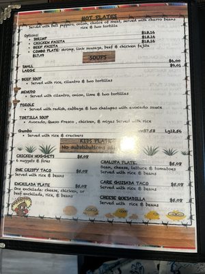 Menu photo 3 Taco de Oro Restaurant LLC Aransas Pass, TX Menu photo 3 Taco de Oro Restaurant LLC Aransas Pass, TX