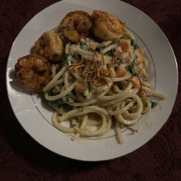 Brown butter pasta with shrimp Brown butter pasta with shrimp