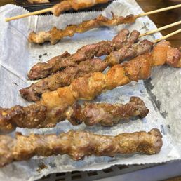 Meat skewers Meat skewers
