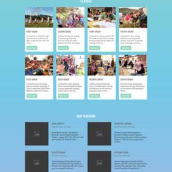 Idyllwild - Web design for Woodland Charter School