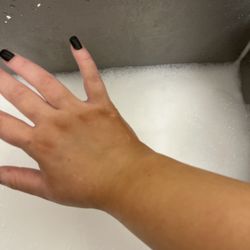 Serenity Day Spa & Tanning Salon - I even asked if the tan will turn me orange and she said no because it's a violet tan. She clearly lied.