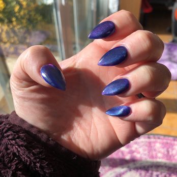 Goldust Nail Lounge - Full set with cat eye gel - Nail Salons Near Me - Albuquerque, New Mexico Goldust Nail Lounge - Full set with cat eye gel - Nail Salons Near Me - Albuquerque, New Mexico