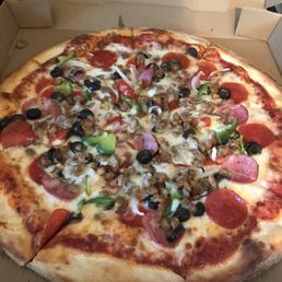 Large Supreme Pizza Large Supreme Pizza