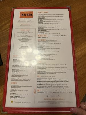 Menu photo 3 Taverna Dallas, TX