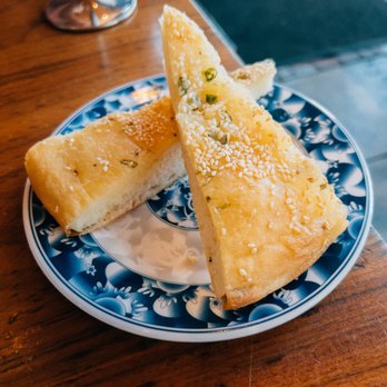 Joy - Sesame Scallion Bread - definitely want to enjoy this with some soy sauce/chili - Taiwanese Near Me - Los Angeles, California