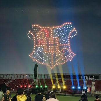Toyota Field - The iconic and signature Hogwarts sign in the sky :D ! - Stadiums & Arenas Near Me - San Antonio, Texas