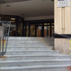 The Gilbert Clinic - Entrance stairs to Wisconsin Towers at Bethesda Crossing (was Air Rights Center).
