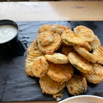 The Goat Sobro - Fried pickles - American Near Me - Nashville, Tennessee The Goat Sobro - Fried pickles - American Near Me - Nashville, Tennessee