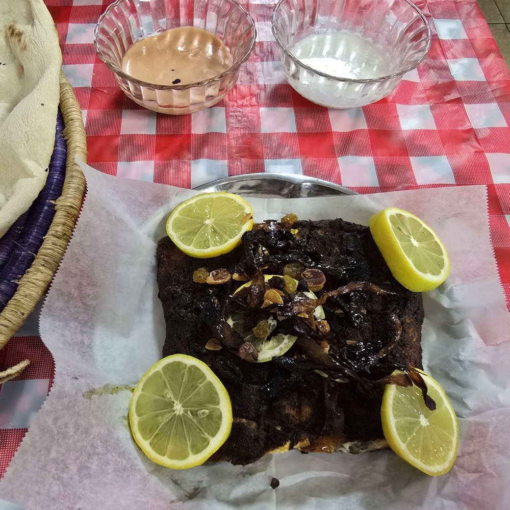 Stone House - Salmon is scrumptious ! - Middle Eastern Near Me - Bakersfield, California