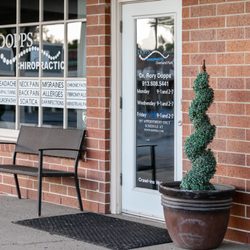 Dopps Chiropractic - The Dopps Chiropractic clinic storefront provides a welcoming entrance for patients seeking pain relief and wellness support.