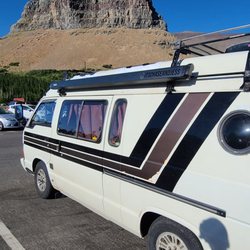 All Phase Auto Repair - Our van in Glacier National Park after making it to Montana. Thanks All Phase!