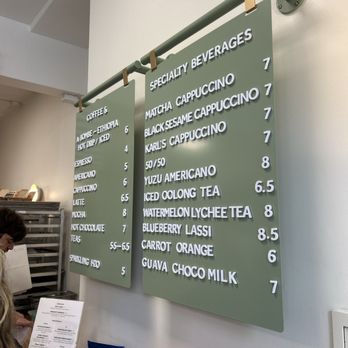 Breadbelly - Menu bev - Bakeries Near Me - San Francisco, California