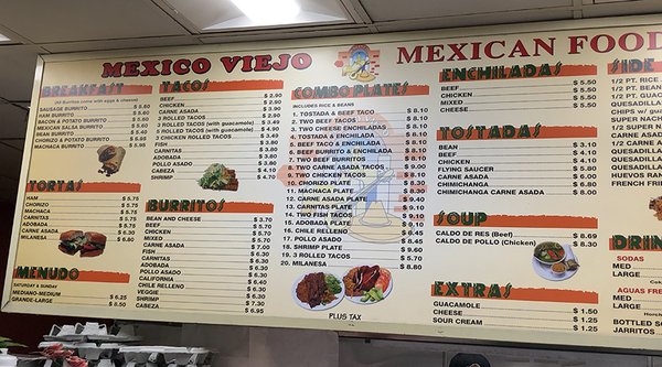 Menu photo 6 Mexico Viejo Carlsbad, CA