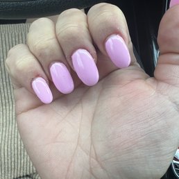 gel mani-before i spent an hour filing them when i got home lol (bleeding on my left pinky cuticle) gel mani-before i spent an hour filing them when i got home lol (bleeding on my left pinky cuticle)