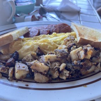 The Gazebo Restaurant - Eggs, Portuguese sausage, and toast - Breakfast & Brunch Near Me - Lahaina, Hawaii The Gazebo Restaurant - Eggs, Portuguese sausage, and toast - Breakfast & Brunch Near Me - Lahaina, Hawaii