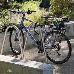 Bike with front & back baskets