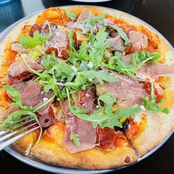 Fattoria E Mare - Meat lover pizza - Italian Near Me - Half Moon Bay, California Fattoria E Mare - Meat lover pizza - Italian Near Me - Half Moon Bay, California