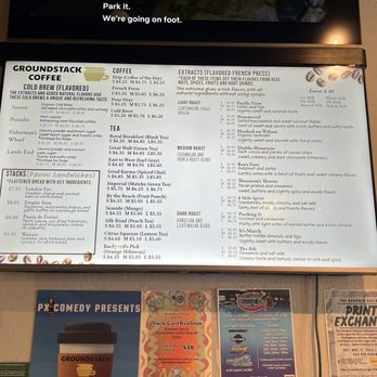 Groundstack Coffee - Menu - Coffee & Tea Near Me - Stockton, California