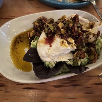 Sarma - Avocado muhummara ($16) - the photo doesn't do it justice - this was so tasty - Middle Eastern Near Me - Somerville, Massachusetts Sarma - Avocado muhummara ($16) - the photo doesn't do it justice - this was so tasty - Middle Eastern Near Me - Somerville, Massachusetts