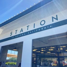 Exterior outside entrance of Station St. Helena - St Helena, California Exterior outside entrance of Station St. Helena - St Helena, California