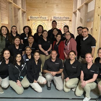 Kickin Axes - Bring the team for your next company outing! - Axe Throwing Near Me - McAllen, Texas Kickin Axes - Bring the team for your next company outing! - Axe Throwing Near Me - McAllen, Texas