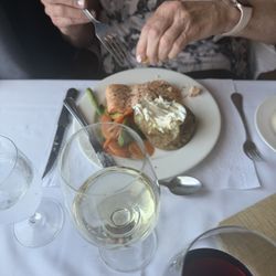 The Innsville Restaurant - Salmon Baked Salmon excellent.