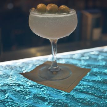 Ostra - Dirty Martini, blue cheese olives - New American Near Me - San Antonio, Texas