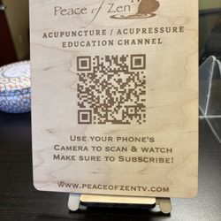 Byron M Barth - Peace of Zen - Education channel QR code