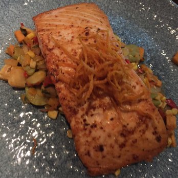 OCEAN2000 - Broiled Salmon without glaze. Mixed Veggies $31 - New American Near Me - Fort Lauderdale, Florida