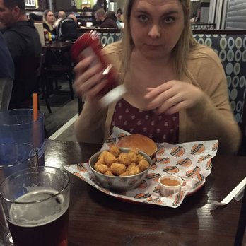 Bad Daddys Burger Bar - Tots and a plain turkey burger - Burgers Near Me - Chamblee, Georgia