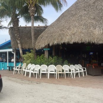 Dockside Waterfront Grill - Entrance love the "tiki" feel - Seafood Near Me - Venice, Florida