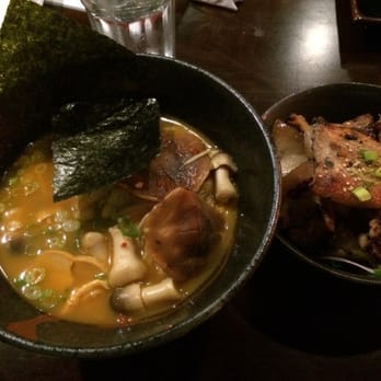 Maki - Volcano base with assorted mushroom and pork belly extra - Sushi Bars Near Me - Rockville, Maryland