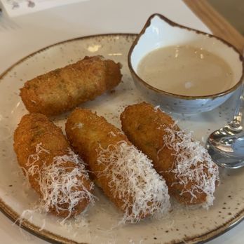 Scala Osteria - Potato Croquettes - Italian Near Me - Napa, California Scala Osteria - Potato Croquettes - Italian Near Me - Napa, California