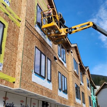 Tobert Services - Preparing for Hardie sidding - Roofing Near Me
