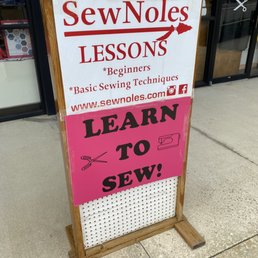 Exterior photo of SewNoles Fabrics and Lessons - Tallahassee, Florida Exterior photo of SewNoles Fabrics and Lessons - Tallahassee, Florida