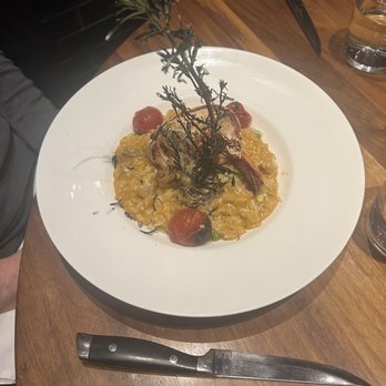 The Bancroft - Acquerello Risotto with Grilled Lobster Tails - New American Near Me - Burlington, Massachusetts