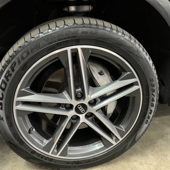 Reserve Auto Detail - Close up of wheel detail and tire dressing - Auto Detailing Near Me