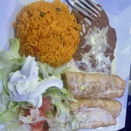 Seafood Chimichangas