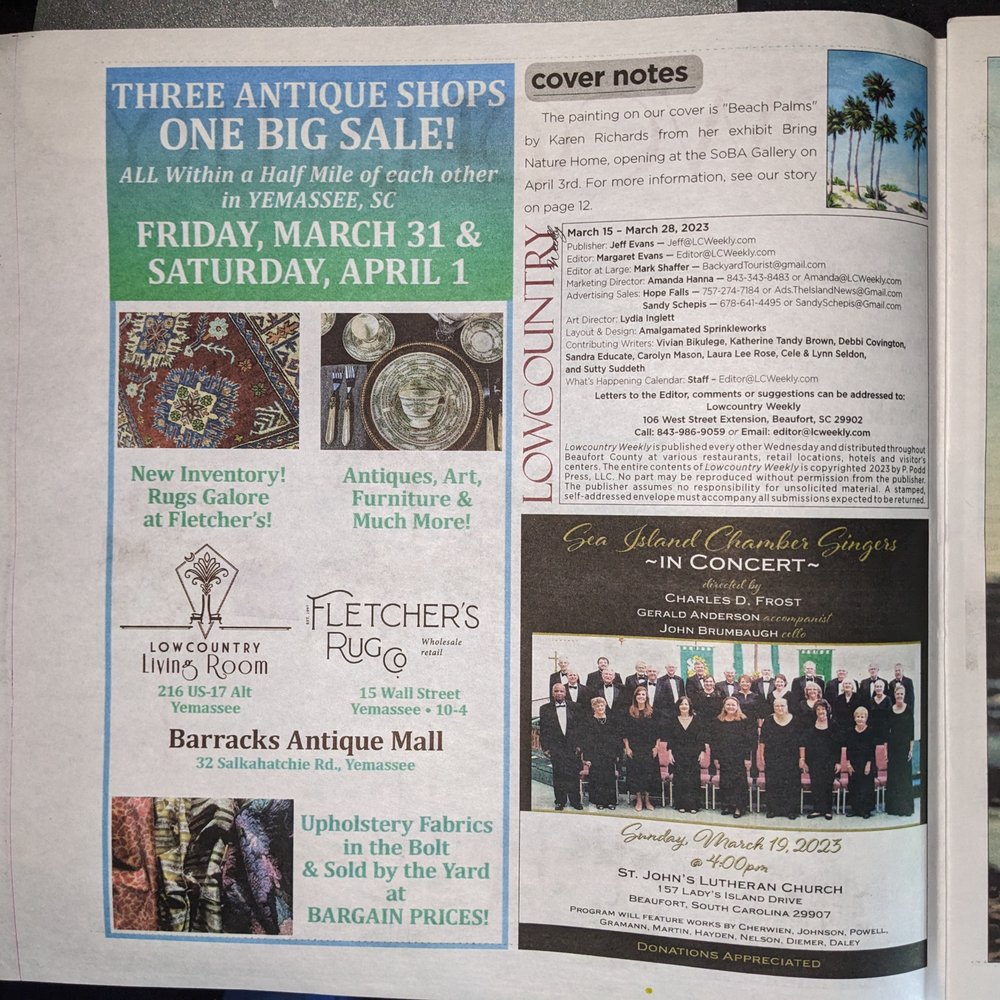 Lowcountry Weekly - Low Country Weekly, Beaufort - Print Media Near Me - Beaufort, South Carolina Lowcountry Weekly - Low Country Weekly, Beaufort - Print Media Near Me - Beaufort, South Carolina