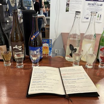 SAKE SECRET - Two sake tasting flights and a menu of more tantalizing options! - Beer, Wine & Spirits Near Me - Long Beach, California SAKE SECRET - Two sake tasting flights and a menu of more tantalizing options! - Beer, Wine & Spirits Near Me - Long Beach, California