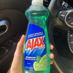 Dollar Tree - 12 ounces of Ajax for cleaning the grease out of my car for dollar and $.25