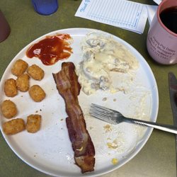 Flying Pig Diner - Already ate half of my breakfast. Sorry, not!