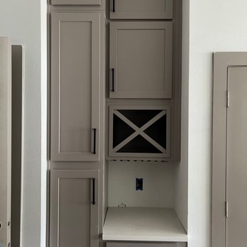 The Lucent at Sunrise Apartments - Sneak peak of these custom cabinets. Love this neutral / taupe color - Apartments Near Me - Kissimmee, Florida The Lucent at Sunrise Apartments - Sneak peak of these custom cabinets. Love this neutral / taupe color - Apartments Near Me - Kissimmee, Florida